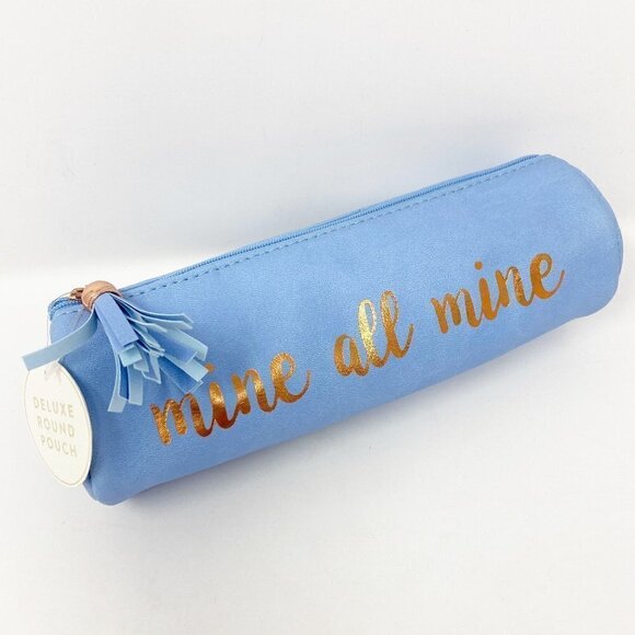 ECCOLO | Mine All Mine Round Pouch with Tassel Blue - Picture 2 of 8